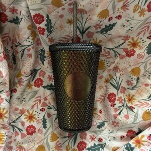 Grande Starbucks Black Studded Tumbler